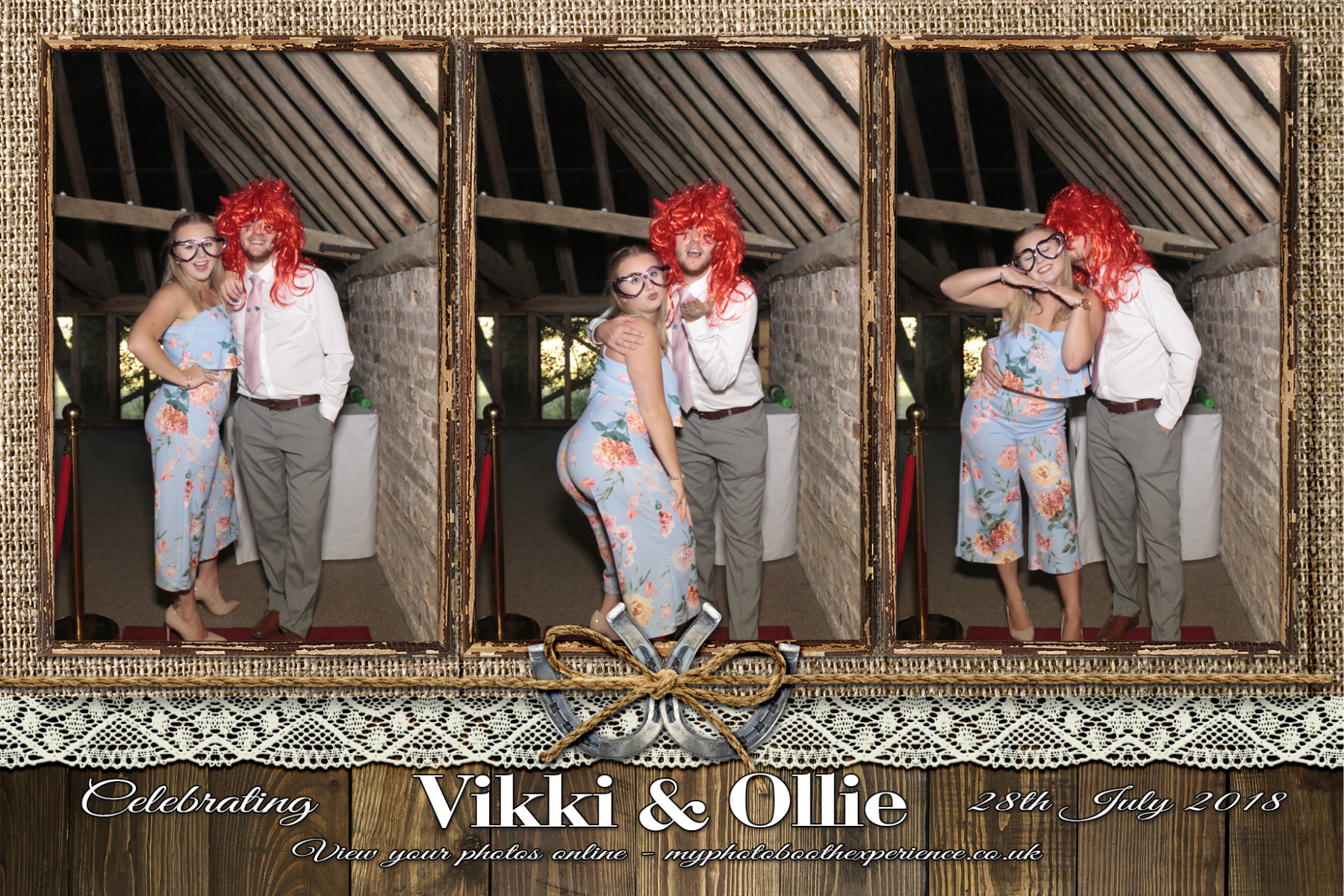 Vikki & Ollie's Wedding | View more photos from the event at gallery.myphotoboothexperience.co.uk/u/MyPhotoBoothExperienceLtd/Vikki-Ollies-Wedding